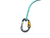 Yale Spearmint Lanyard with DMM Perfect O ANSI Gate Rated Carabiner