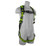 Construction style fall protection harness.
Includes shoulder pad,
convenient lanyard keepers,
fall arrest indicators,
quick release chest buckle and grommet leg straps.