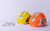 Land Helmets with Hi-Viz Stickers