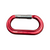 This ISC Oval Accessory carabiner is the perfect size and shape for advancing your climbing system or attaching gear to your saddle.