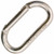 Kong Oval Classic Steel Straight Gate Carabiner