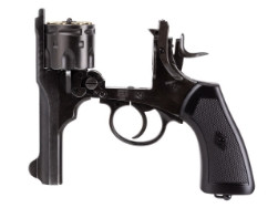 WEBLEY MKVI CO2 PELLET REVOLVER, BATTLEFIELD FINISH, 4" 2