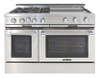 CGSR484GGN Capital Grand Chef 48" Gas Range with 4 Open Burners and 24" Griddle - Natural Gas - Stainless Steel