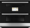 CTS92DM2NS5 Cafe 30" Minimal Series Smart Built In Single TwinFlex Wall Oven - Platinum Glass