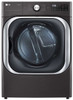 DLGX8901B LG 29" 9.0 cu. ft. Front Load Gas Dryer - Black Steel DLGX8901B LG 29" 9.0 cu. ft. Front Load Gas Dryer - Black Steel