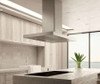 EMG636S1 Elica 36" Techne Series Maggiore Island Hood - 600 CFM - Stainless Steel