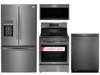Package FGBS1 - Frigidaire Appliance Package - 4 Piece Appliance Package with Electric Range - Black Stainless Steel Package FGBS1 - Frigidaire Appliance Package - 4 Piece Appliance Package with Electric Range - Black Stainless Steel