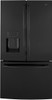 GFE26JGMBB GE 36" 25.6 Cu. Ft French Door Refrigerator - Black GFE26JGMBB GE 36" 25.6 Cu. Ft French Door Refrigerator - Black
