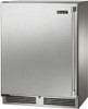 HH24RS41L Perlick 24" Signature Series Shallow Depth Undercounter Refrigerator with Stainless Steel Solid Door - Left Hinge