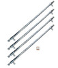 HK36HERFDX Bertazzoni Heritage Series Handle kit for 36" French Door Refrigerator