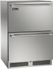 HP24FS45 Perlick 24" Signature Series Undercounter Freezer with Stainless Steel Drawers