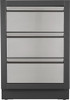 IM3DCCN Napoleon Oasis Three Drawer Cabinet - Stainless Steel