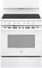 JB480DTWW GE 30" Freestanding Electric Range with 4 Cooking Elements - White
