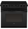 JD630DTBB GE 30" Drop In Electric Range - Black
