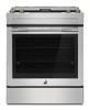 JES1750ML JennAir Rise 30" Electric Downdraft Slide In Range - Stainless Steel