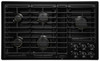 JGD3536GB JennAir 36" Gas Downdraft Cooktop 5 Burners - Black