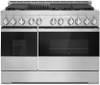 JGRP648HM JennAir NOIR 48" Gas Professional Range 6 Burners and Grill - Floating Black Glass JGRP648HM JennAir NOIR 48" Gas Professional Range 6 Burners and Grill - Floating Black Glass