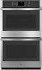 JTD3000SNSS GE 30" Electric Built-In Double Wall Oven with Never Scrub Heavy Duty Racks and Self Clean - Stainless Steel JTD3000SNSS GE 30" Electric Built-In Double Wall Oven with Never Scrub Heavy Duty Racks and Self Clean - Stainless Steel