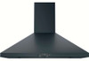 JVW5301FJDS GE 30" Wall-Mount Pyramid Chimney Hood with 350 CFM Venting System - Black Slate