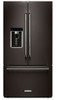KRFC704FBS 36" KitchenAid 23.8 cu.ft. Counter Depth French Door Refrigerator - Black Stainless Steel KRFC704FBS 36" KitchenAid 23.8 cu.ft. Counter Depth French Door Refrigerator - Black Stainless Steel