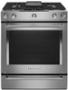 KSDB900ESS KitchenAid 7.1 Cu. Ft. 30" Dual Fuel 5 Burner Convection Slide-In Range with Baking Drawer - Stainless Steel KSDB900ESS KitchenAid 7.1 Cu. Ft. 30" Dual Fuel 5 Burner Convection Slide-In Range with Baking Drawer - Stainless Steel