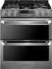 LUTD4919SN LG Signature 30" Slide in Dual Fuel Range with Dual Ovens and Speed Roast - Textured Steel Finish
