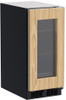 MLRE215IG01A Marvel 15" Undercounter Refrigerator with Glass Door - Custom Panel