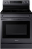 NE63A6711SG Samsung 30" Smart Electric Range with No Pre-heat Air Fry - Fingerprint Resistant Black Stainless Steel
