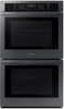 NV51T5511DG Samsung 30" 5.1/5.1 cu. ft. Double Wall Oven with Self Clean and Wifi - Fingerprint Resistant Black Stainless Steel NV51T5511DG Samsung 30" 5.1/5.1 cu. ft. Double Wall Oven with Self Clean and Wifi - Fingerprint Resistant Black Stainless Steel