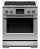 RDV3304N Fisher & Paykel 30" Series 9 Professional 4 Burner Dual Fuel Range with True Convection Oven and Self Clean - Natural Gas - Stainless Steel RDV3304N Fisher & Paykel 30" Series 9 Professional 4 Burner Dual Fuel Range with True Convection Oven and Self Clean - Natural Gas - Stainless Steel