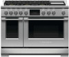 RDV3486GDL Fisher & Paykel 48" Professional 9 Series Dual Fuel Range with 6 Burners and Griddle - Liquid Propane - Stainless Steel RDV3486GDL Fisher & Paykel 48" Professional 9 Series Dual Fuel Range with 6 Burners and Griddle - Liquid Propane - Stainless Steel