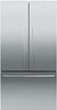 RF201ADJSX5 Fisher & Paykel 36" Series 7 Contemporary Counter Depth 4 Door French Door Refrigerator with Internal Ice Maker - Stainless Steel