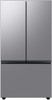 RF24BB6600QLAA Samsung 36" Bespoke Counter Depth 3-Door French Door Refrigerator with Beverage Center - Stainless Steel