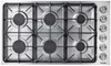 TGC3601 Thor Kitchen 36" Professional Gas Cooktop with 6 Burners - Stainless Steel