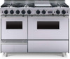 TTN5267BW FiveStar 48" Dual-Fuel Convection Range with 6 Open Burners Grill/Griddle and Double Oven - Natural Gas - Stainless Steel TTN5267BW FiveStar 48" Dual-Fuel Convection Range with 6 Open Burners Grill/Griddle and Double Oven - Natural Gas - Stainless Steel
