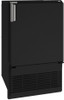 UMCR014-BC02A U-line 14" Marine Crescent Ice Maker Flush to Cabinet - 230v - Black