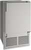 UMCR014-SC01A U-line 14" Marine Crescent Ice Maker Flush to Cabinet - 115v - Stainless Steel