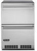 VDUO5241DSS Viking 24" Professional 5 Series Outdoor Undercounter Refrigerated Drawers - Stainless Steel