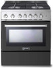 VEFSGG304NE Verona 30" Gas Range - Matte Black