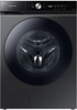 WF53BB8700AV Samsung 27" Bespoke 5.3 cu. ft. Ultra Capacity Front Load Washer with Super Speed Wash and AI Powered Smart Dial - Brushed Black