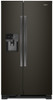 WRS325SDHV Whirlpool 36" 24.6 Cu. Ft. Capacity Side-By-Side Refrigerator with Built-In Ice Maker - Black Stainless Steel WRS325SDHV Whirlpool 36" 24.6 Cu. Ft. Capacity Side-By-Side Refrigerator with Built-In Ice Maker - Black Stainless Steel