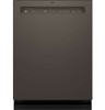 GDF650SMVES GE 24" Front Control Dishwasher - 47 dBa - Slate
