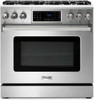 TRG3601LP Thor Kitchen 36" Professional Liquid Propane Gas Range with Tilt Panel and Air Fry - Stainless Steel TRG3601LP Thor Kitchen 36" Professional Liquid Propane Gas Range with Tilt Panel and Air Fry - Stainless Steel