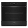 WOES5030LB Whirlpool 30" Smart 5 cu. Ft. Capacity ADA Compliant Electric Single Wall Oven with Steam Clean and Rapid PreHeat - Black WOES5030LB Whirlpool 30" Smart 5 cu. Ft. Capacity ADA Compliant Electric Single Wall Oven with Steam Clean and Rapid PreHeat - Black