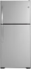 GTS22KYNRFS GE 33" 21.9 Cu. Ft. Top Freezer Refrigerator with Crisper Drawers and Reversible Hinge - Fingerprint Resistant Stainless Steel GTS22KYNRFS GE 33" 21.9 Cu. Ft. Top Freezer Refrigerator with Crisper Drawers and Reversible Hinge - Fingerprint Resistant Stainless Steel