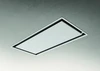 EIL640WH Elica 40" Iconic Series Illusion Ceiling Mount Convertible Hood with Led Lights - 600 CFM - White Metal