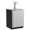 MLKR224SSD1A Marvel 24" Built In Dispenser with Twin Wine and Beverage Tap - Reversible Door - Stainless Steel