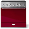 AMC36INCNB Aga 36" Mercury Induction Range - Cranberry