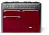 AEL481DFCNB Aga 48" Elise Dual Fuel Range - Cranberry