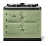 AR7339OLI Aga 39" r7 100 Classic Cast Iron Collection Electric Range with 3 Ovens - Olivine